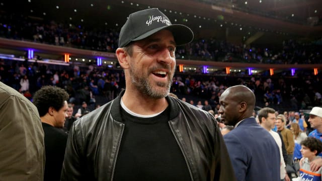 Aaron Rodgers at MSG
